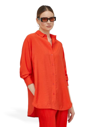 Paita Samsoe Samsoe Alfrida Shirt Punainen | F23100143