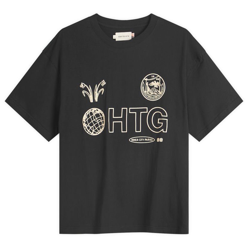 T-paita Honor The Gift Honor the Gift Inner City Parks T-Shirt, Size Large Musta | HTG250148-BLK