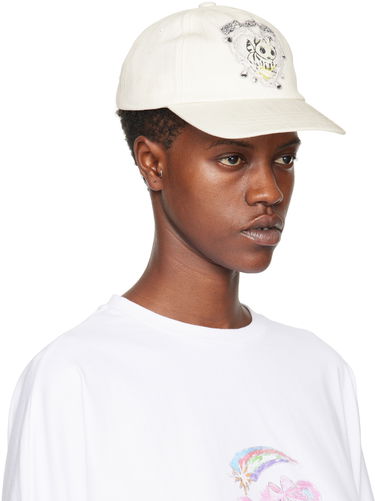 Korkki We11done Character Print Baseball Cap Valkoinen | WD-AH0-24-402-U-WH, 1