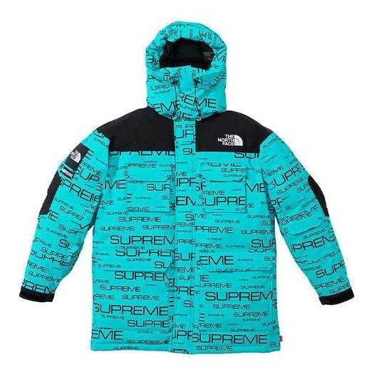 Parka Supreme Supreme x The North Face 700-Fill Down Parka Turkoosi | SUP-FW21-264