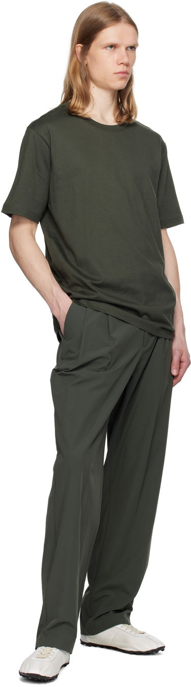 Housut NORSE PROJECTS Norse Projects Benn Travel Light Trousers Vihreä | N25-0418, 3