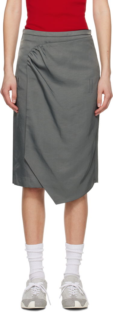 Hame ADER ERROR ADER error Product. 67 Midi Wrap Skirt Harmaa | BO01SSSK0201CC, 0