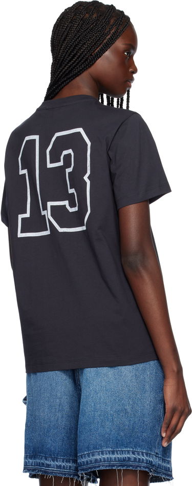 T-paita GANNI GANNI Witch Relaxed T-Shirt Musta | T4138, 2