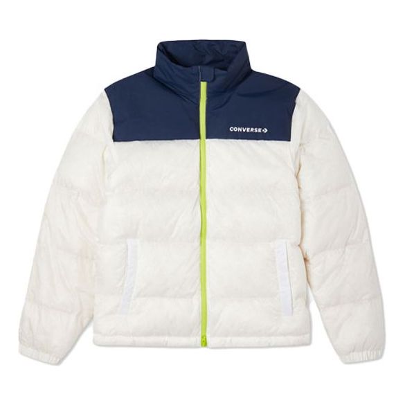 Puffer takki Converse Short Down Jacket Valkoinen | 10022767-A01, 0