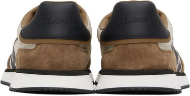 Tennarit ja kengät Dolce & Gabbana Mixed-Material 'DG' Cushion Ruskea | CS2288 A3D24, 1