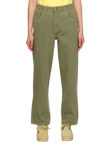 Jeans Dime Classic Relaxed Jeans Vihreä | DIME23D2F34GRN