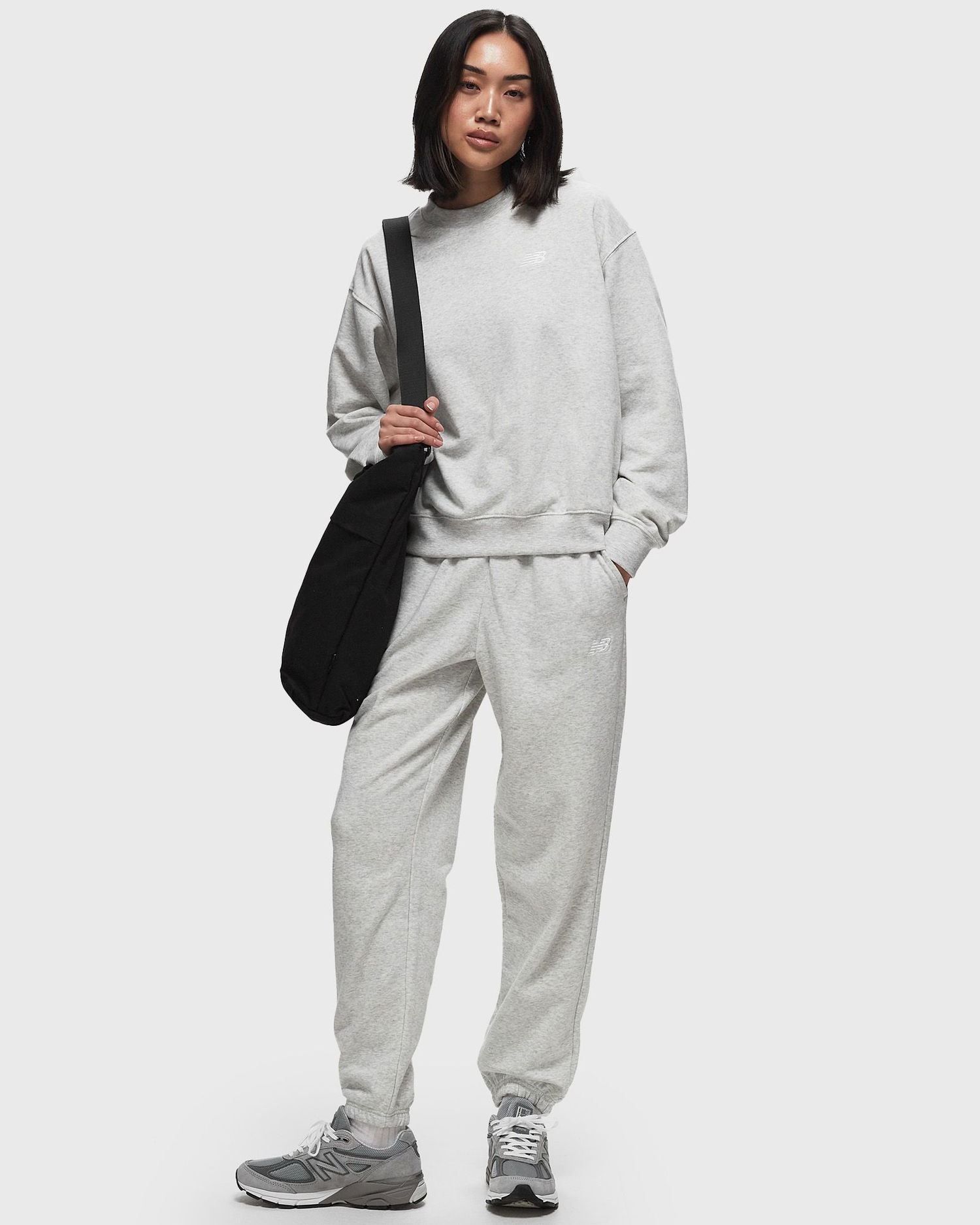 Verryttelyhousut New Balance French Terry Jogger Harmaa | WP41500-AHH, 1