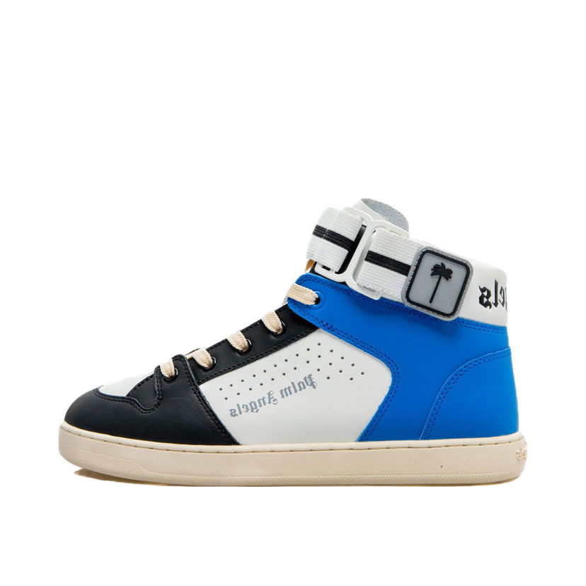 Tennarit ja kengät Palm Angels Palm 1 High Top White Sininen | PMIA077F22LEA0010145