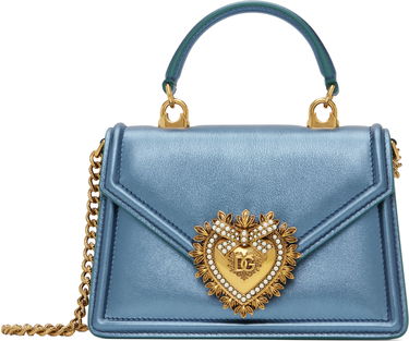 Käsilaukku Dolce & Gabbana Devotion Small Top Handle Bag Sininen | BB6711 AY812, 0