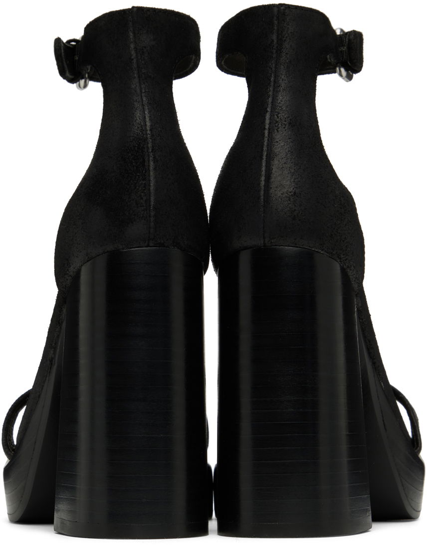 Mekko rag & bone rag & bone Matrix Heeled Suede Sandals Musta | WFF22HF019MX19, 1