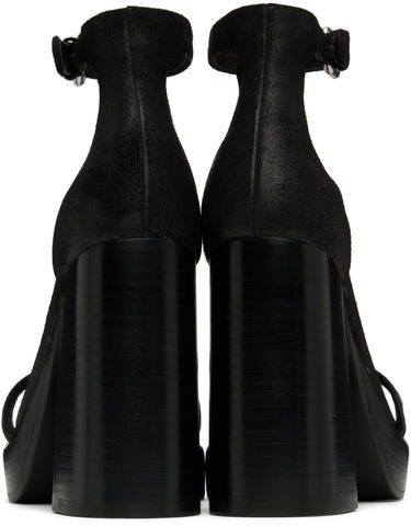 Mekko rag & bone rag & bone Matrix Heeled Suede Sandals Musta | WFF22HF019MX19, 1