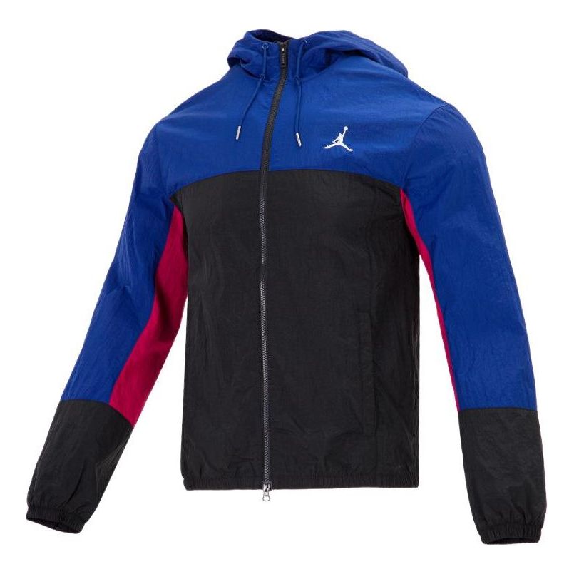 Tuulitakki Jordan Jordan Colorblock Hooded Jacket Monivärinen | DJ0253-455