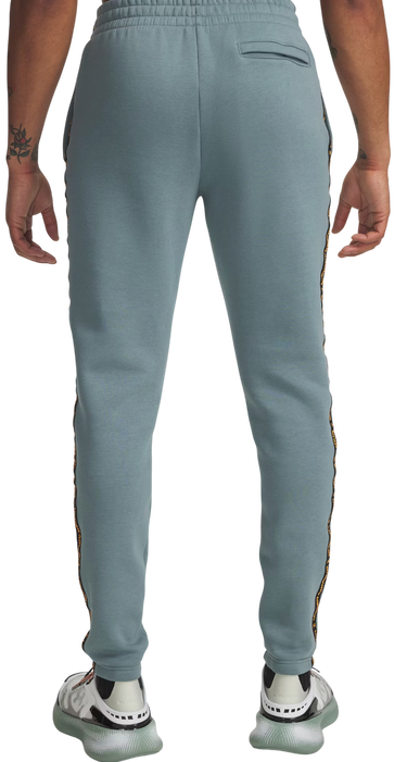 Verryttelyhousut Under Armour Icon Fleece Jogger Taping Turkoosi | 1389358-587, 1