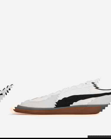 Tennarit ja kengät Puma Palermo Leather Vapor Gum Harmaa | 396464-01, 3