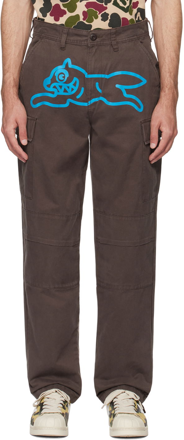 Cargo housut BBC IceCream Running Dog Cargo Pants Ruskea | IC23410