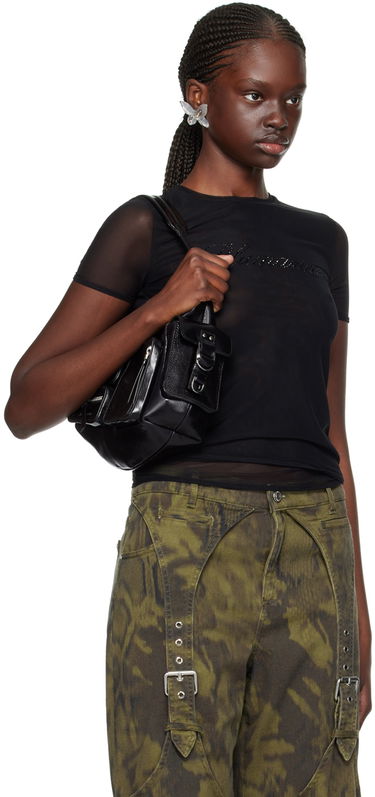 Cargo housut Blumarine Blumarine Crystal Cut T-Shirt Vihreä | P422T055A, 1