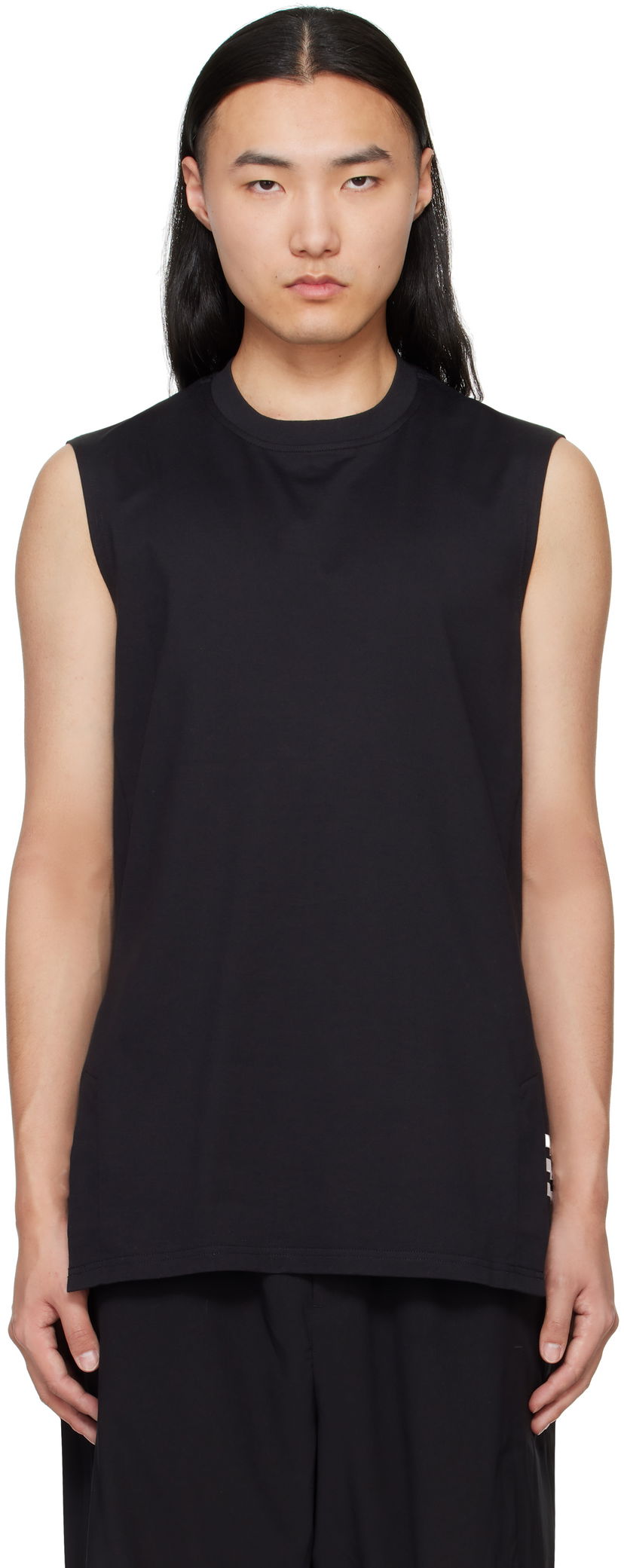 Tankkitoppi Y-3 Y-3 3-Stripes Tank Top Musta | JN4904