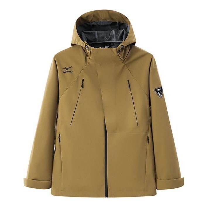 Tuulitakki Mizuno Windbreaker Jacket Ruskea | A2CC3106