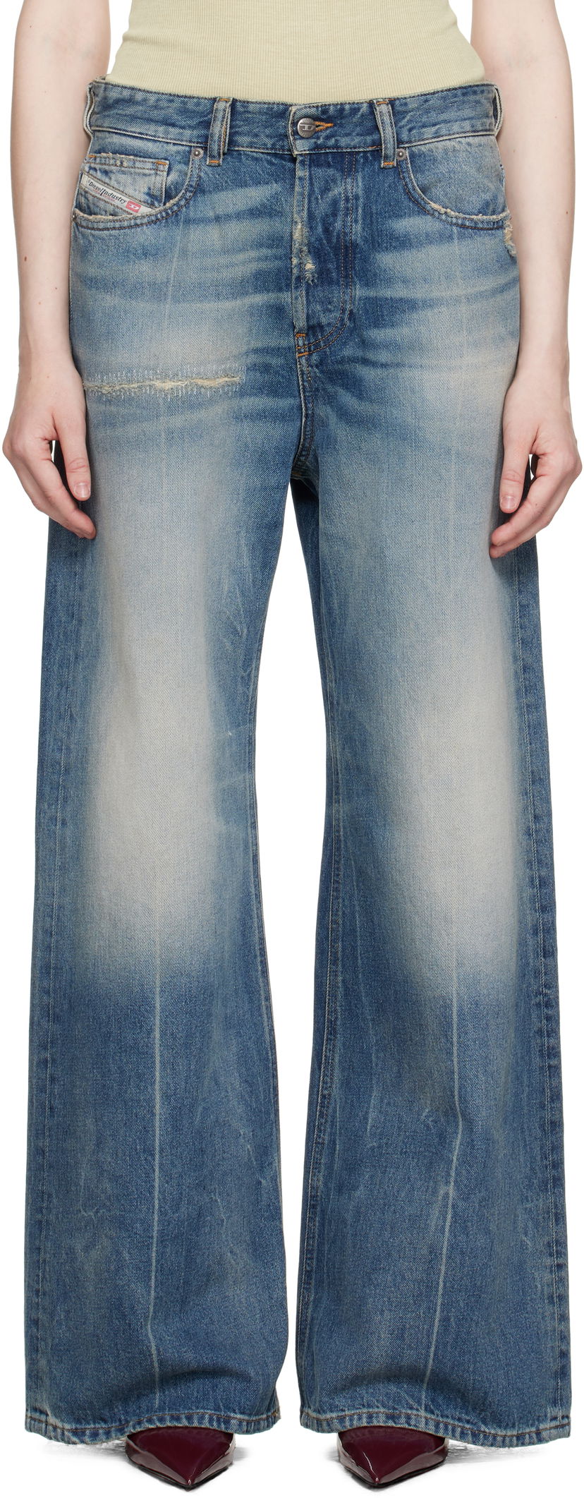 Jeans Diesel Relaxed 1996 D-Sire 09l47 Jeans Sininen | A06925 09L47