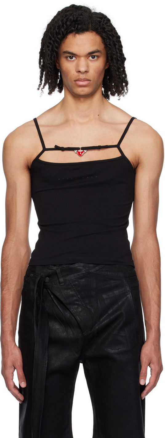 Tankkitoppi Ottolinger Ottolinger Charmed Tank Top Musta | 1503801