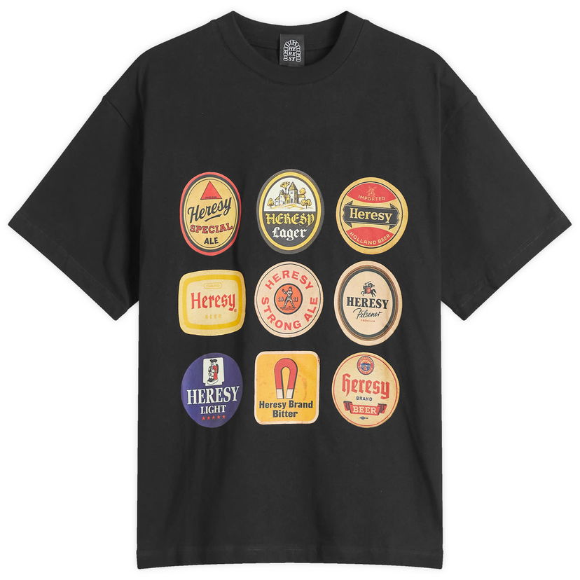 T-paita Heresy Heresy Beer Graphic T-Shirt Musta | HSS25-T07B