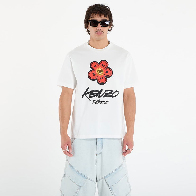 T-paita KENZO KENZO x FUTURA 2000 T-Shirt Valkoinen | FF65TS2654SG.02