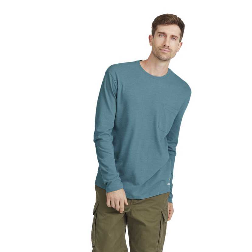 Jersey Allbirds Merino Long Sleeve Tee Turkoosi | A11200M