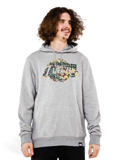 Huppari New Era NBA Infill Team Logo Hoody Los Angeles Lakers Harmaa | 12869846