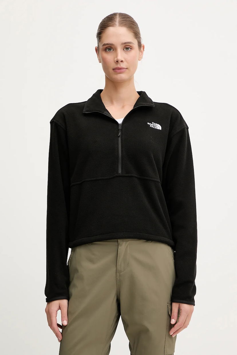 Huppari The North Face Quarter-Zip Fleece Pullover Musta | NF0A8D2CJK31