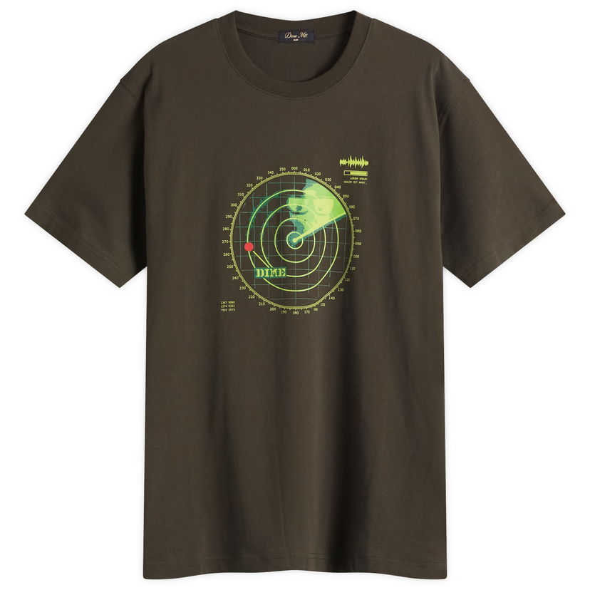 T-paita Dime Dime Radar Graphic Tee Vihreä | DIMESP2557BLK