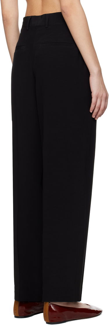 Housut TOTEME TOTEME Double-Pleat Straight Trousers Musta | 252-WRB0289-FB0378, 2