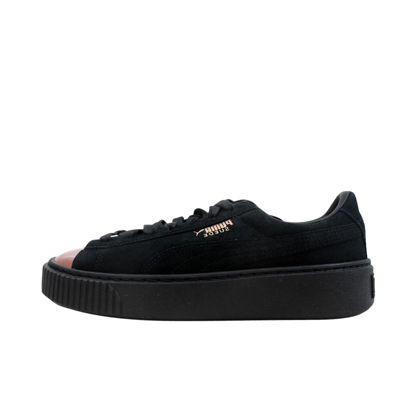 Tennarit ja kengät Puma Suede Platform Rose Gold (W) Musta | 366382-01