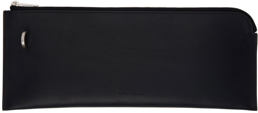 Lompakko Rick Owens Black Invite Wallet Musta | RA02D0515 LGE, 0