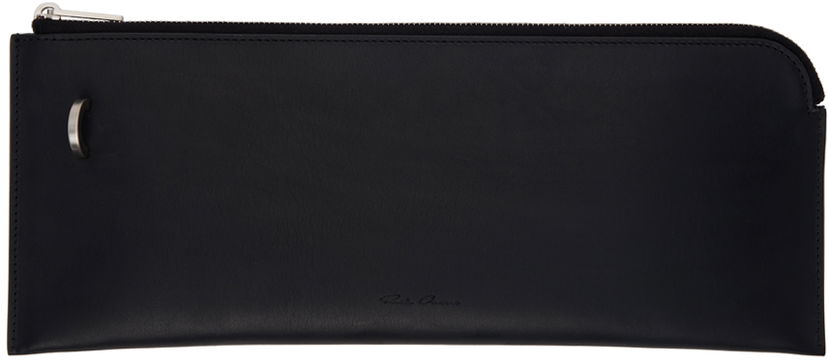 Lompakko Rick Owens Black Invite Wallet Musta | RA02D0515 LGE