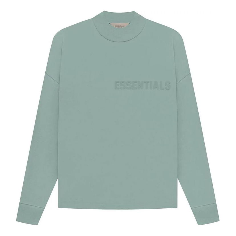 Huppari Fear of God Essentials Long Sleeve Sycamore T-Shirt Vihreä | 125BT222011F
