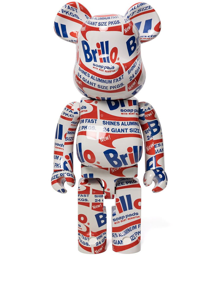 Keräilykelpoinen Medicom Toy Andy Warhol Brillo 1000% Be@rbrick figurine - Red Monivärinen | BERBRICKANDYWARHOLBRILLO100016727947
