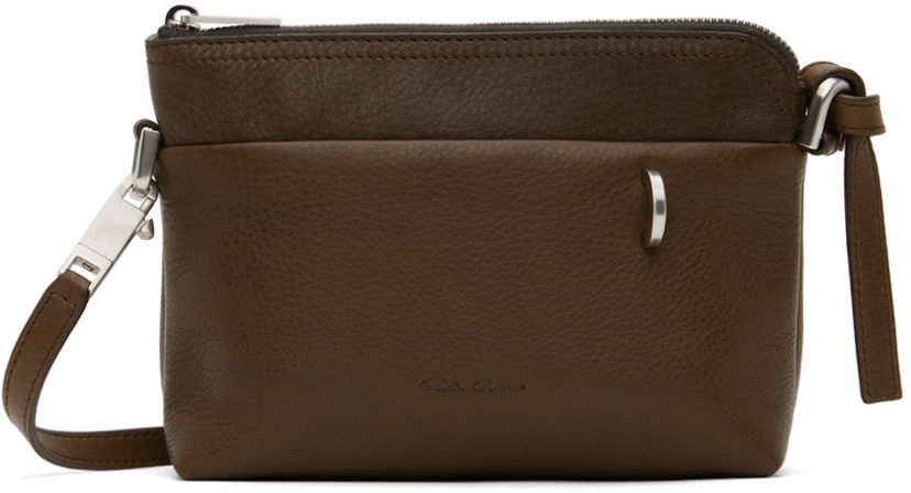 Olkalaukku Rick Owens Rick Owens Porterville Small Adri Bag Ruskea | RA02D0525 LCN