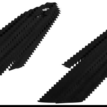 Takit Universal Works Universal Works Mowbray Wool Mac Coat, Size Small Musta | 33104-BLK, 0