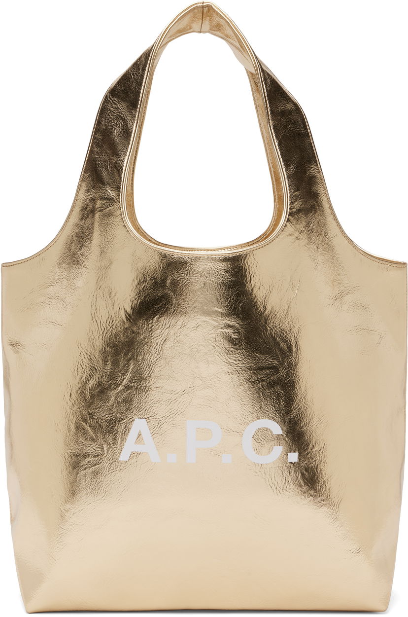 Kangaskassi A.P.C. A.P.C. Ninon Tote Bag Metallinen | PUABZ-M61565