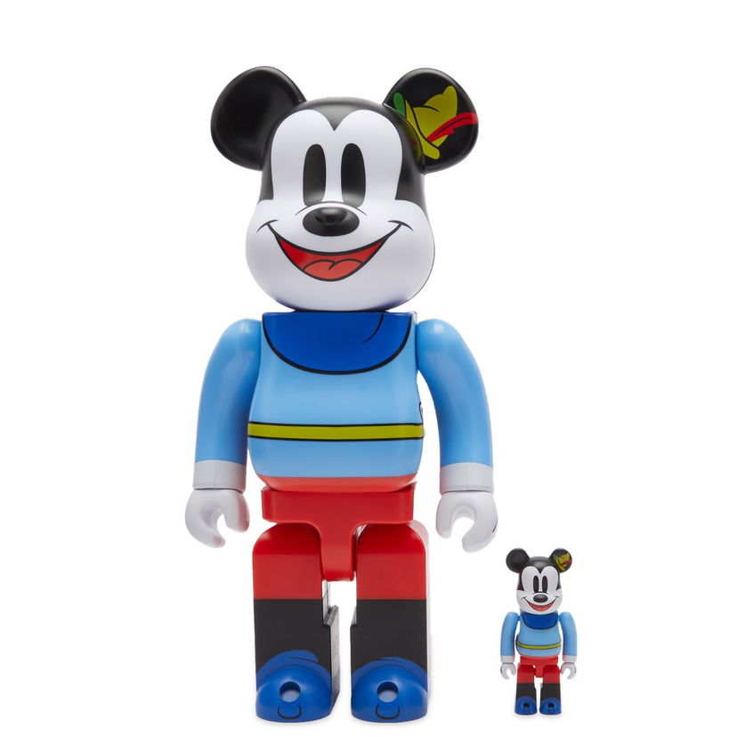Keräilykelpoinen Medicom Toy Mickey Mouse Brave Little Tailor Be@rbrick in Multi 100%/400% Sininen | 4530956607894