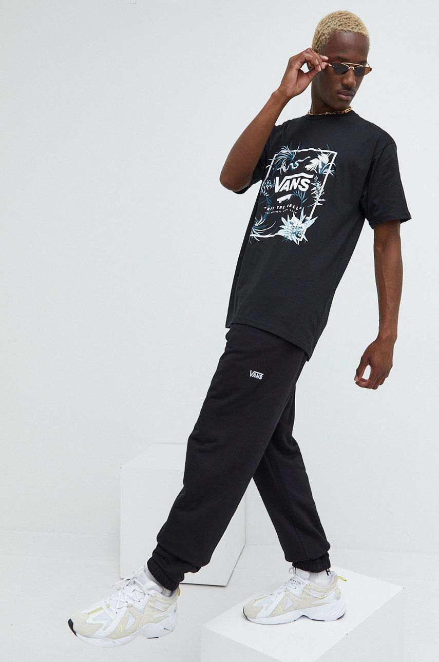 T-paita Vans Classic Print Box Tee Musta | VN0A5E7YEHU1, 0