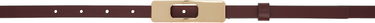 Vyöt Tory Burch Tory Burch Buckle Belt Burgundia | 171508-002, 0