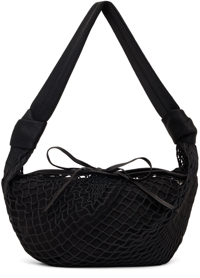 Kangaskassi LEMAIRE Fortune Croissant Shoulder Bag Musta | BG0131 TP0006