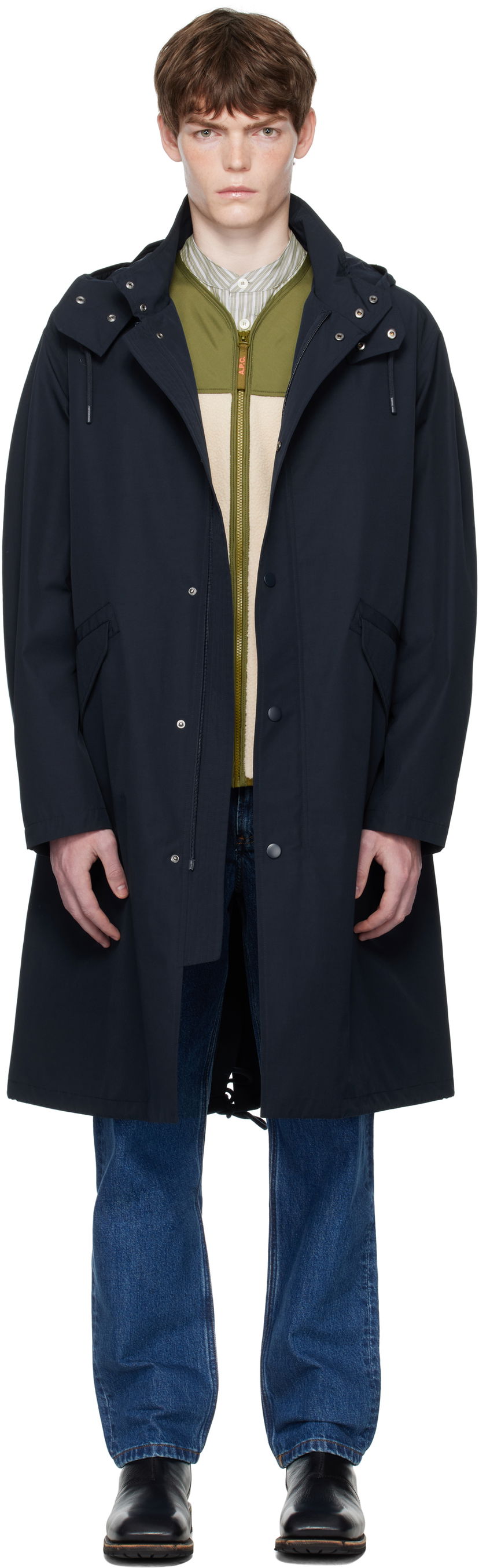 Parka A.P.C. A.P.C. Antonin Parka Tummansininen | PSAJB-M30202