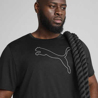 T-paita Puma Essentials Heather Cat Tee Musta | 525907_01, 4
