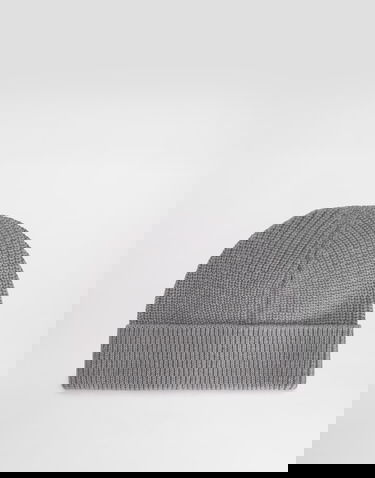 Pipo Dolce & Gabbana Dolce & Gabbana Knit Beanie with Metal Logo Tag Harmaa | GX05KTJDVA1N0495, 1