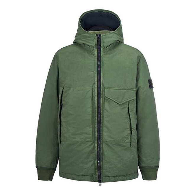 Parka Stone Island Down Jacket Vihreä | 771541421-V0058