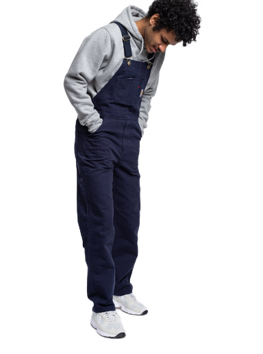 Housut ja farkut Carhartt WIP Bib Overall Tummansininen | I026462