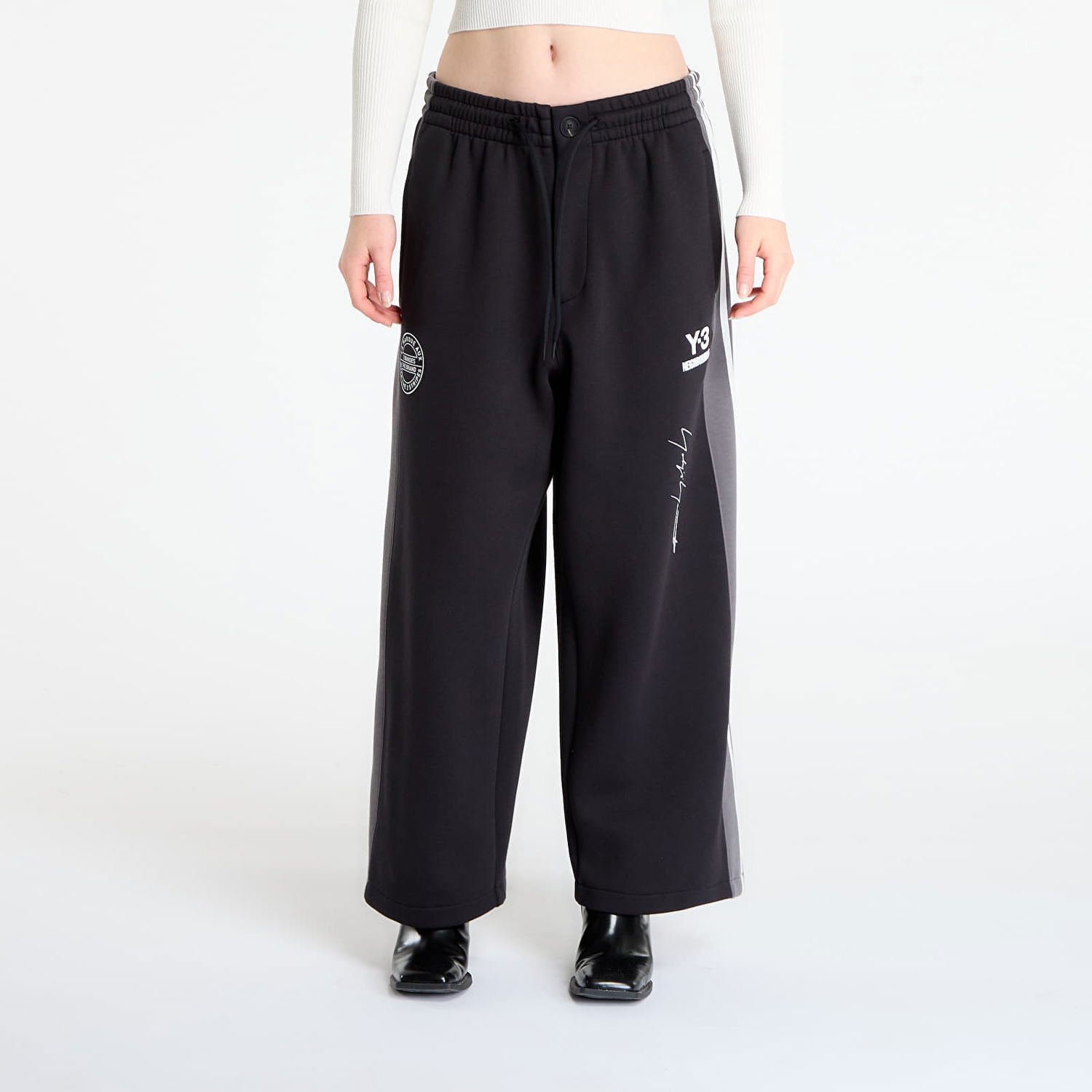 Verryttelyhousut Y-3 Y-3 x Neighborhood Track Pants Musta | JW7002, 0