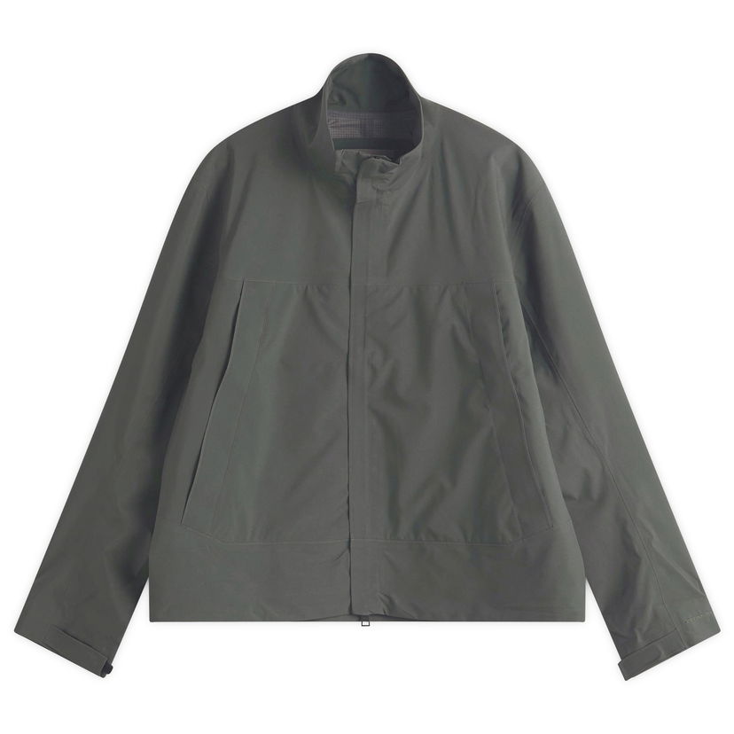 Tuulitakki NORSE PROJECTS 3L Waterproof Stand Collar Jacket, Size Large Vihreä | N55-0621-8131